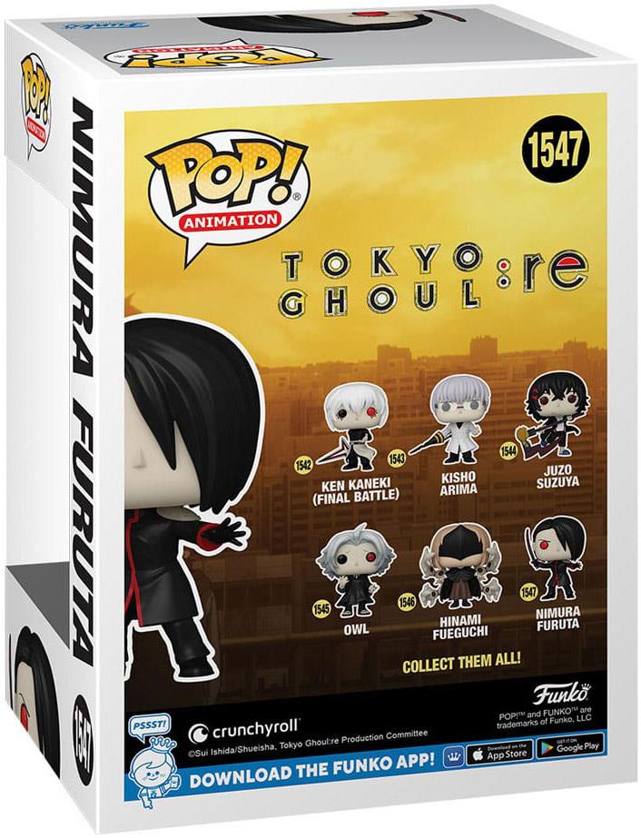 Tokyo Ghoul:re POP! Animation Vinyl Figur Nimura Furuta 9 cm