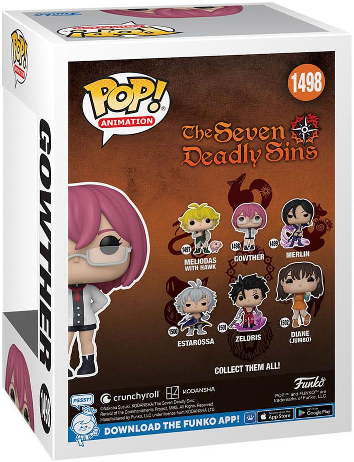 Seven Deadly Sins Pop! Animation Vinyl Figur Gowther 9 cm