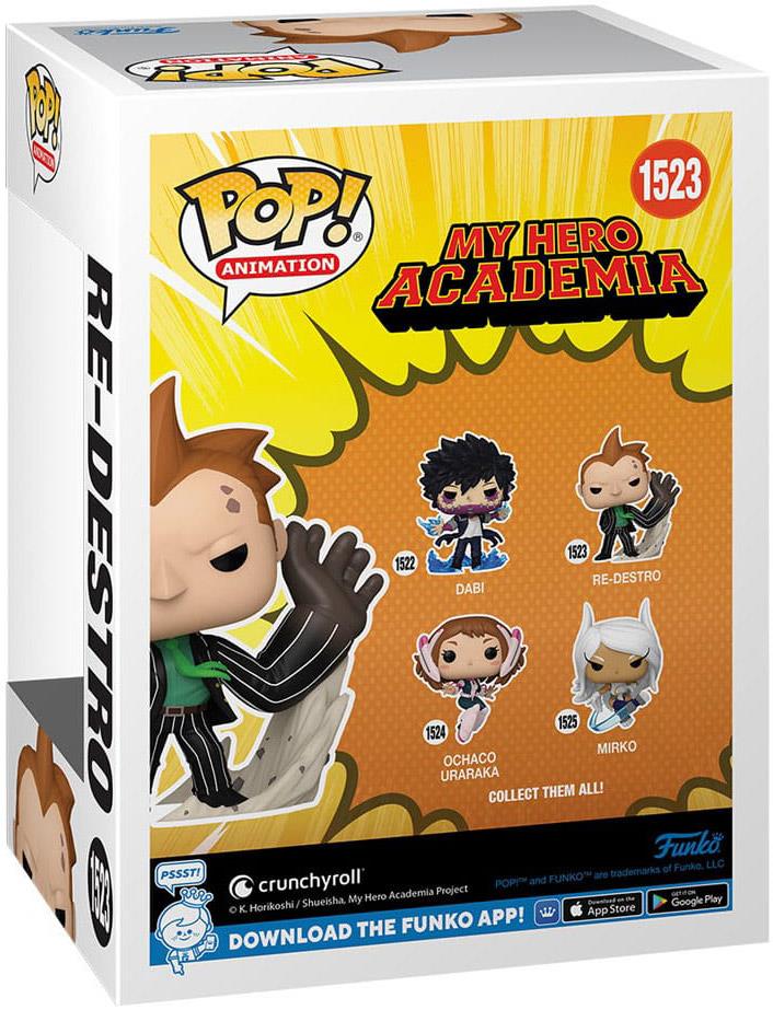 My Hero Academia POP! Animation Vinyl Figur Destro 9 cm