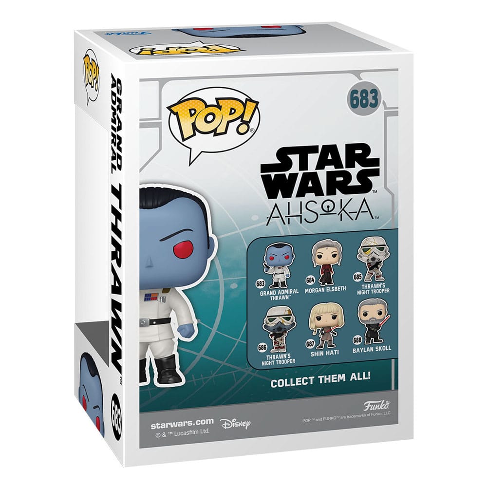 Star Wars: Ahsoka POP! Vinyl Figure S2 - Grand Admiral Thrawn 9 cm