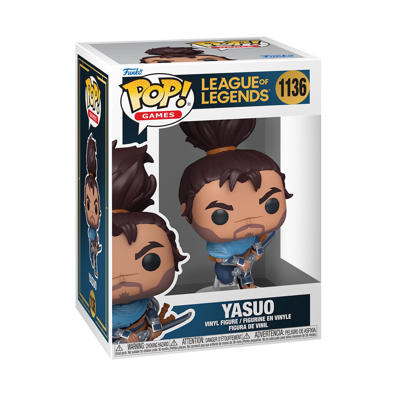 League of Legends POP! Vinyl Figur Yasuo 9 cm