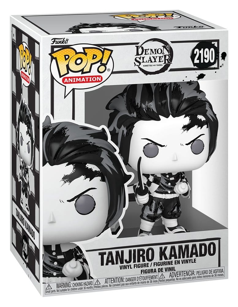 Demon Slayer: Kimetsu no Yaiba POP! Animation Vinyl Figures Tanjiro (Sumi-Ink) 9 cm