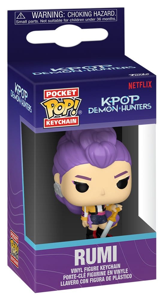 KPop Demon Hunters POP! Vinyl Schlüsselanhänger 4 cm Rumi