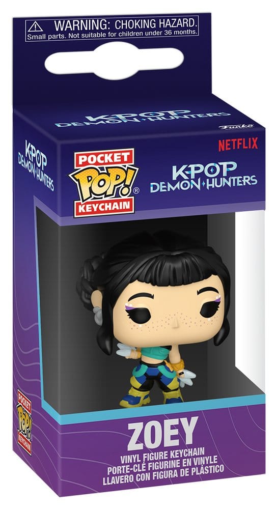KPop Demon Hunters POP! Vinyl Keychain 4 cm Zoey