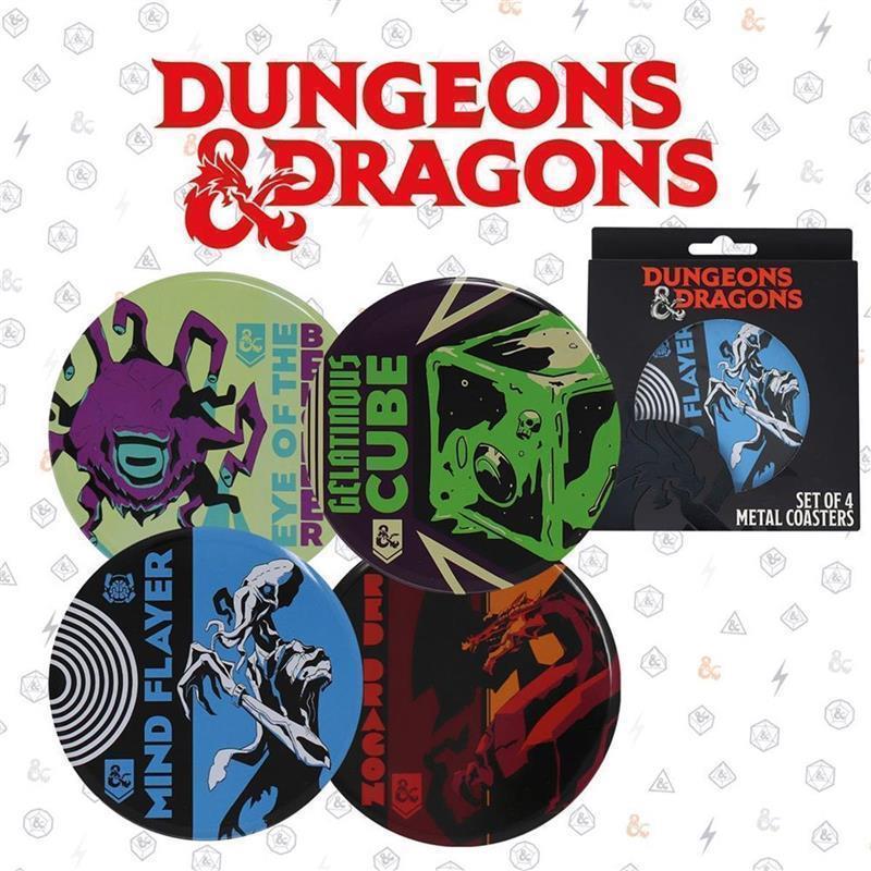 Dungeons & Dragons Coaster 4-Pack