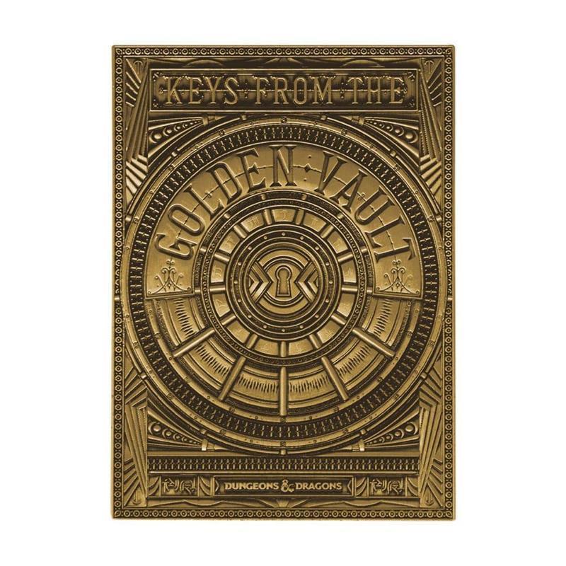 Dungeons & Dragons Metal Card Keys From The Golden Vault Limited Edition