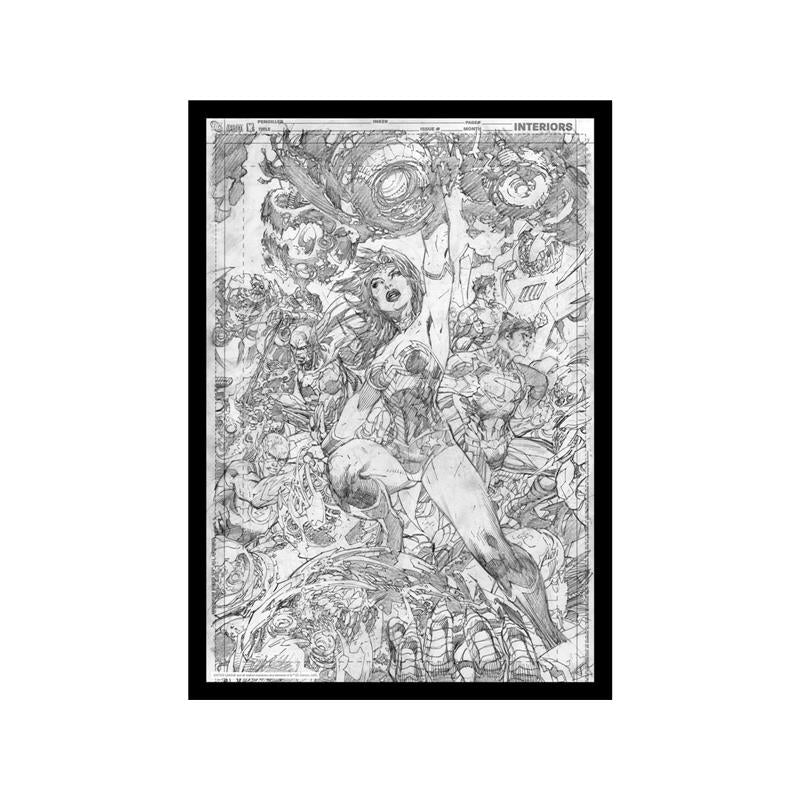 DC Comics Kunstdruck Wonder Woman Comic Book Art Print 42 x 30 cm