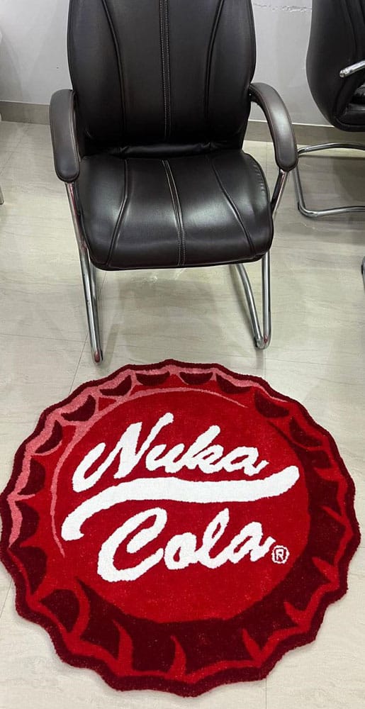 Fallout Teppich Nuka Cap 90 x 90 cm