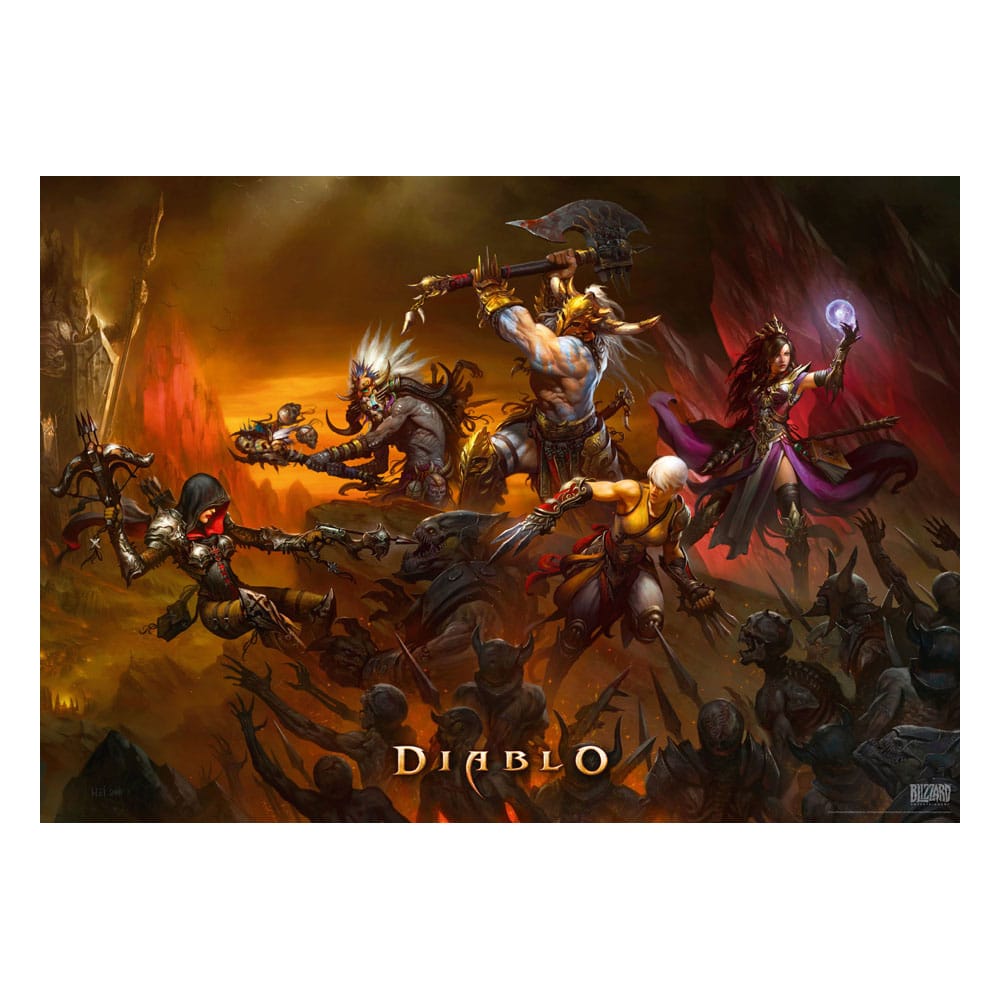 Diablo Gaming Puzzle Heroes Battle (1.000 pieces)