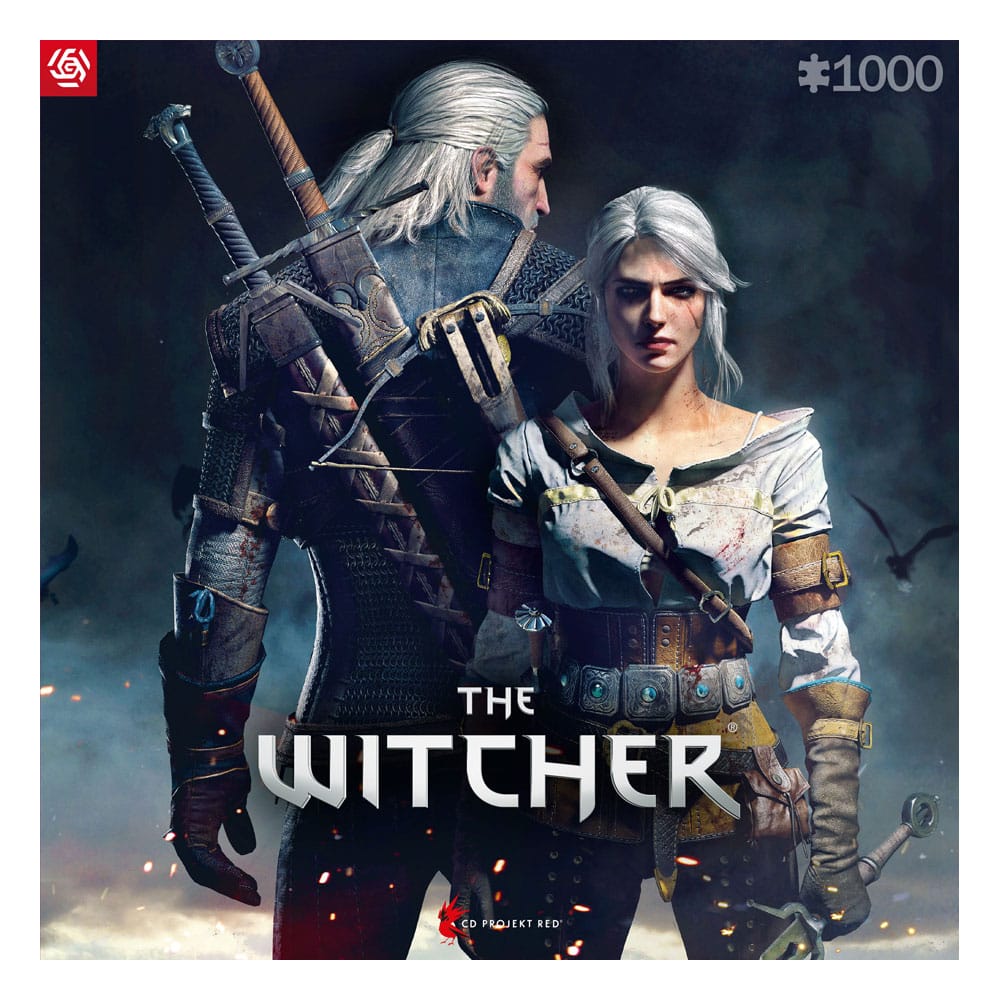 The Witcher Gaming Puzzle Geralt & Ciri (1.000 Teile)