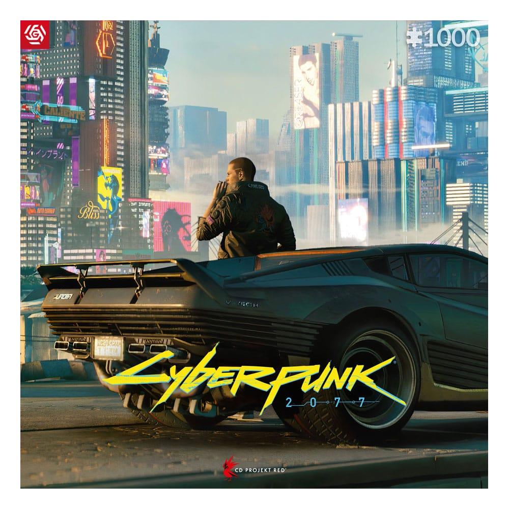 Cyberpunk 2077 Gaming Puzzle Mercenary on the Rise (1.000 pieces)