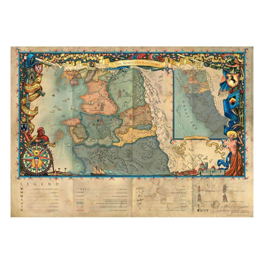 The Witcher 3 Gaming Puzzle The Northern Kingdoms (1.000 Teile)