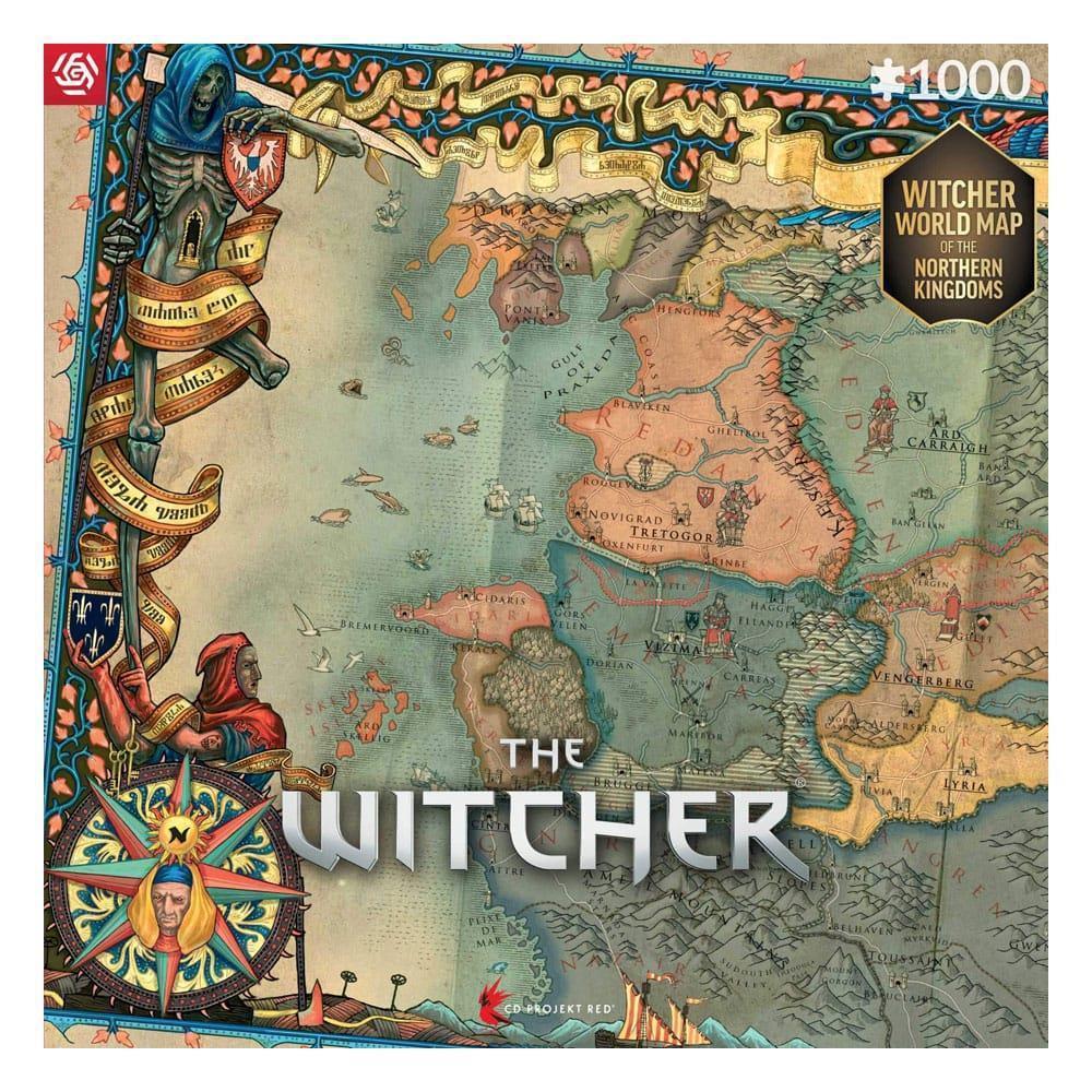 The Witcher 3 Gaming Puzzle The Northern Kingdoms (1.000 Teile)