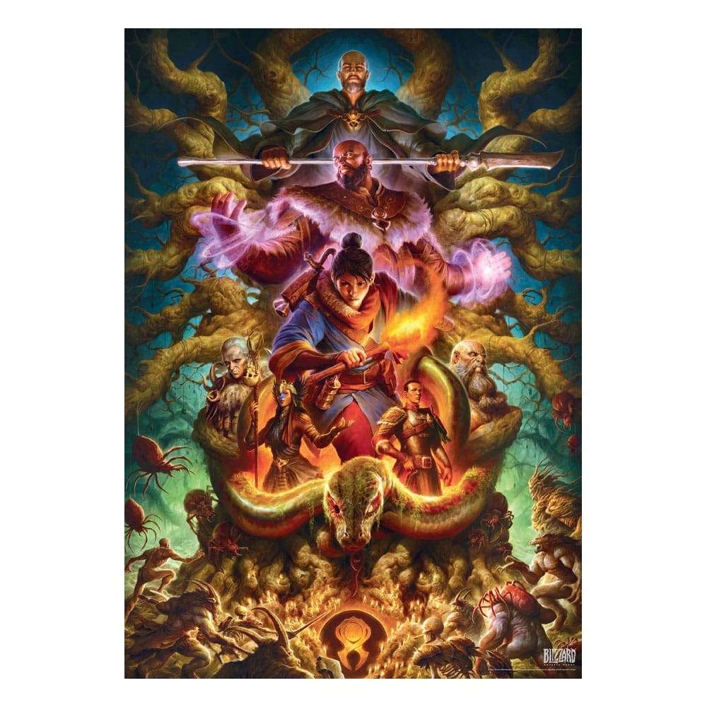 Diablo IV Gaming Jigsaw Puzzle Horadrim (1.000 pieces)