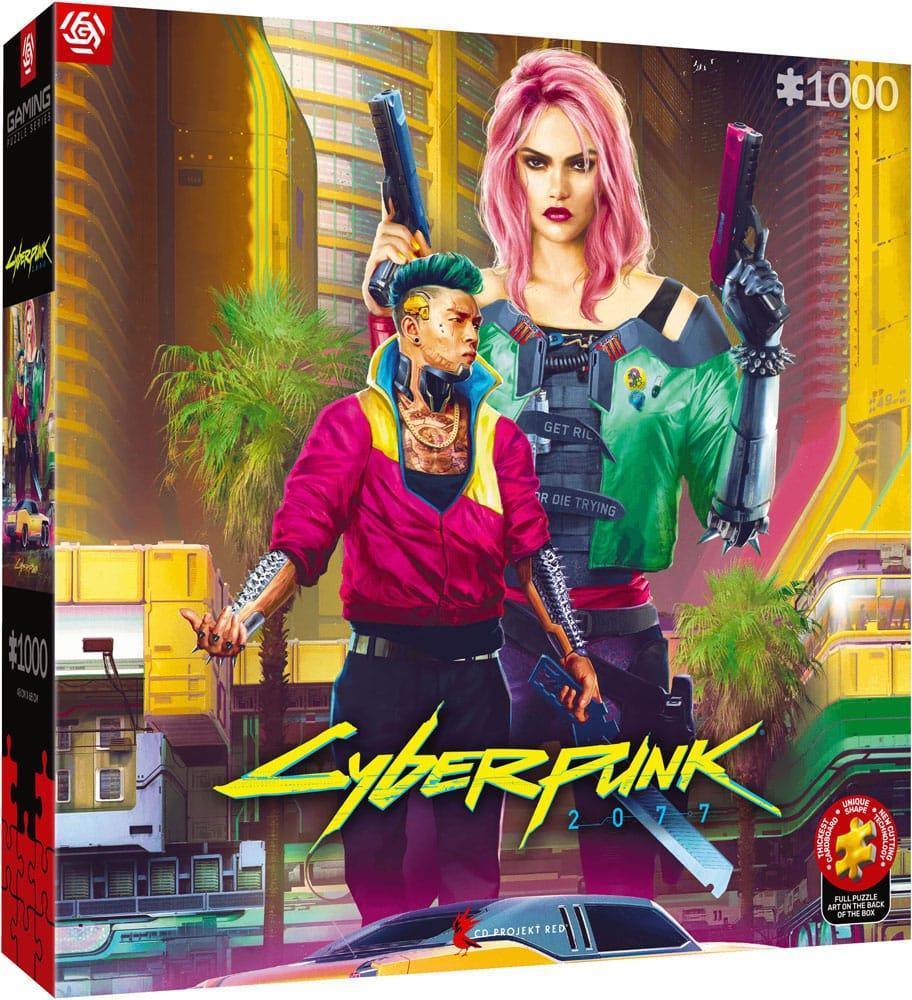 Cyberpunk 2077 Puzzle Kitsch Style (1.000 pieces)