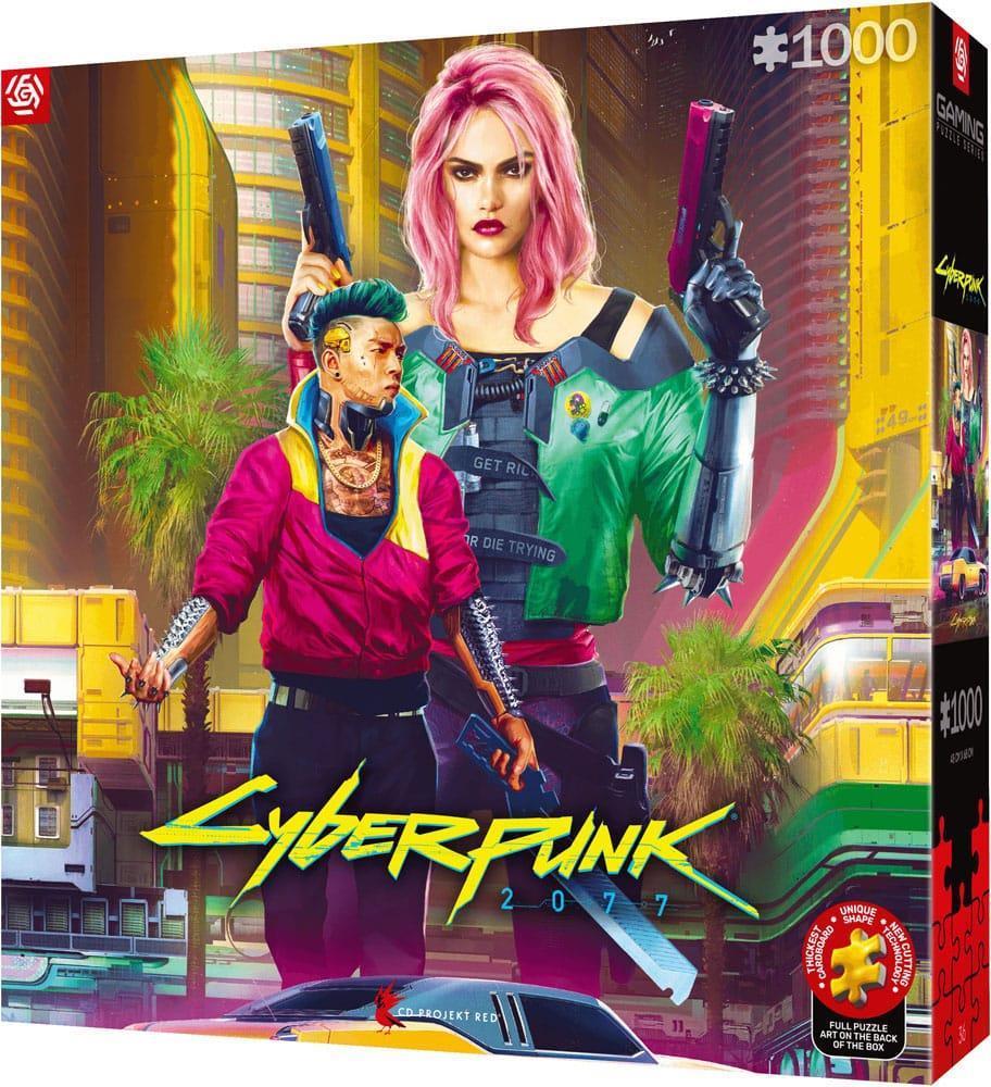 Cyberpunk 2077 Puzzle Kitsch Style (1.000 pieces)
