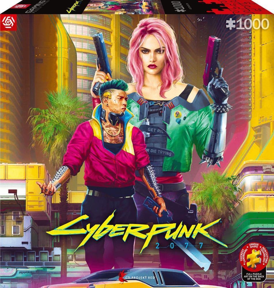 Cyberpunk 2077 Puzzle Kitsch Style (1.000 pieces)