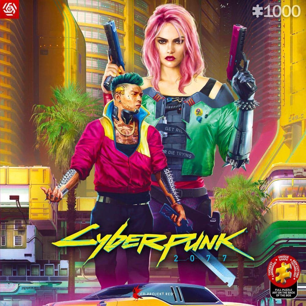 Cyberpunk 2077 Puzzle Kitsch Style (1.000 pieces)