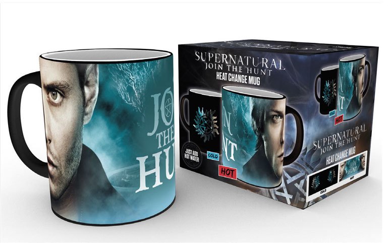 Supernatural Tasse mit Thermoeffekt Sam & Dean Symbol