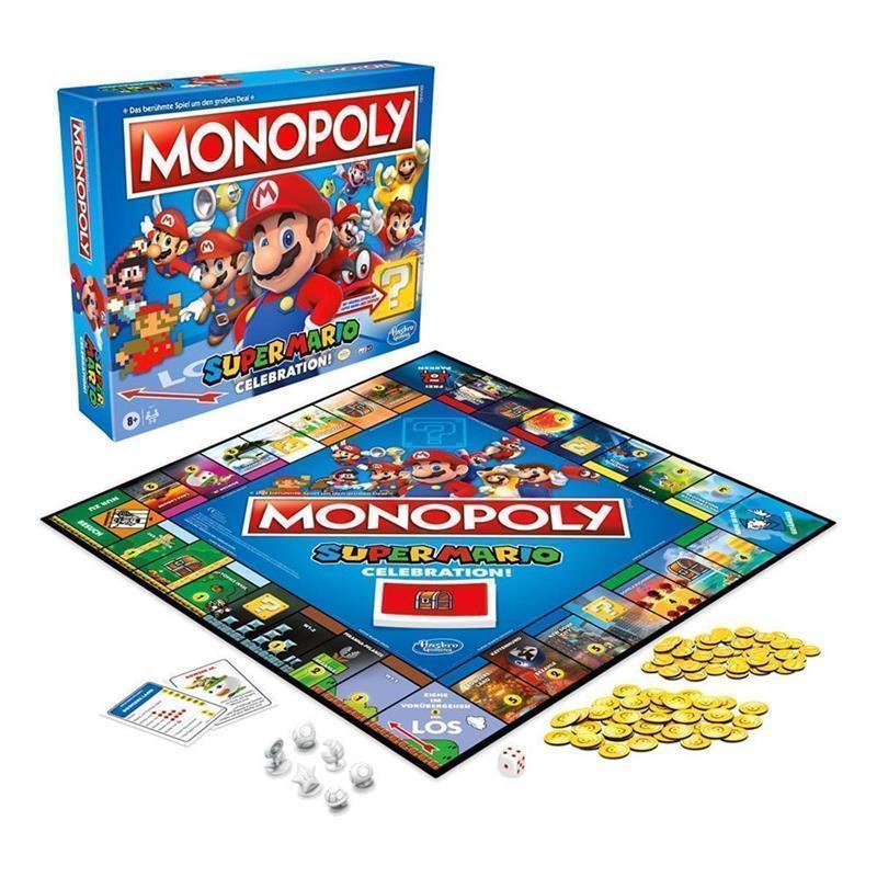 Super Mario Celebration Board Game Monopoly (GER)