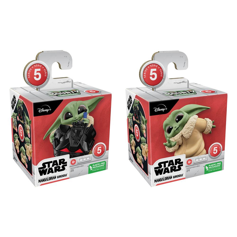 Star Wars Bounty Collection Figuren 2er-Pack Grogu Helmet Hijinks & Peek-A-Boo 6 cm