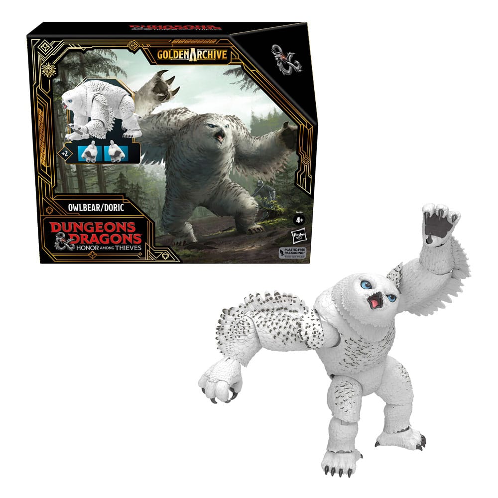 Dungeons & Dragons: Ehre unter Dieben Golden Archive Actionfigur Eulenbär/Doric 15 cm