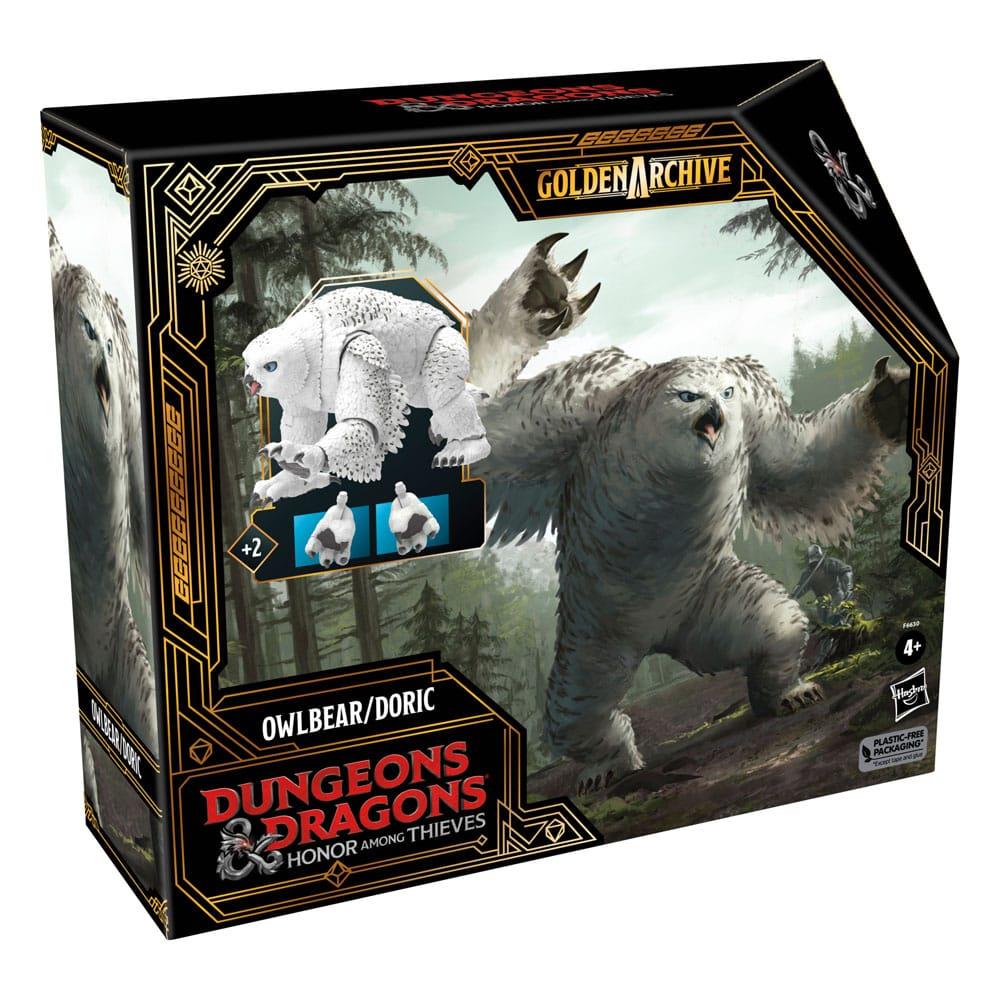Dungeons & Dragons: Ehre unter Dieben Golden Archive Actionfigur Eulenbär/Doric 15 cm