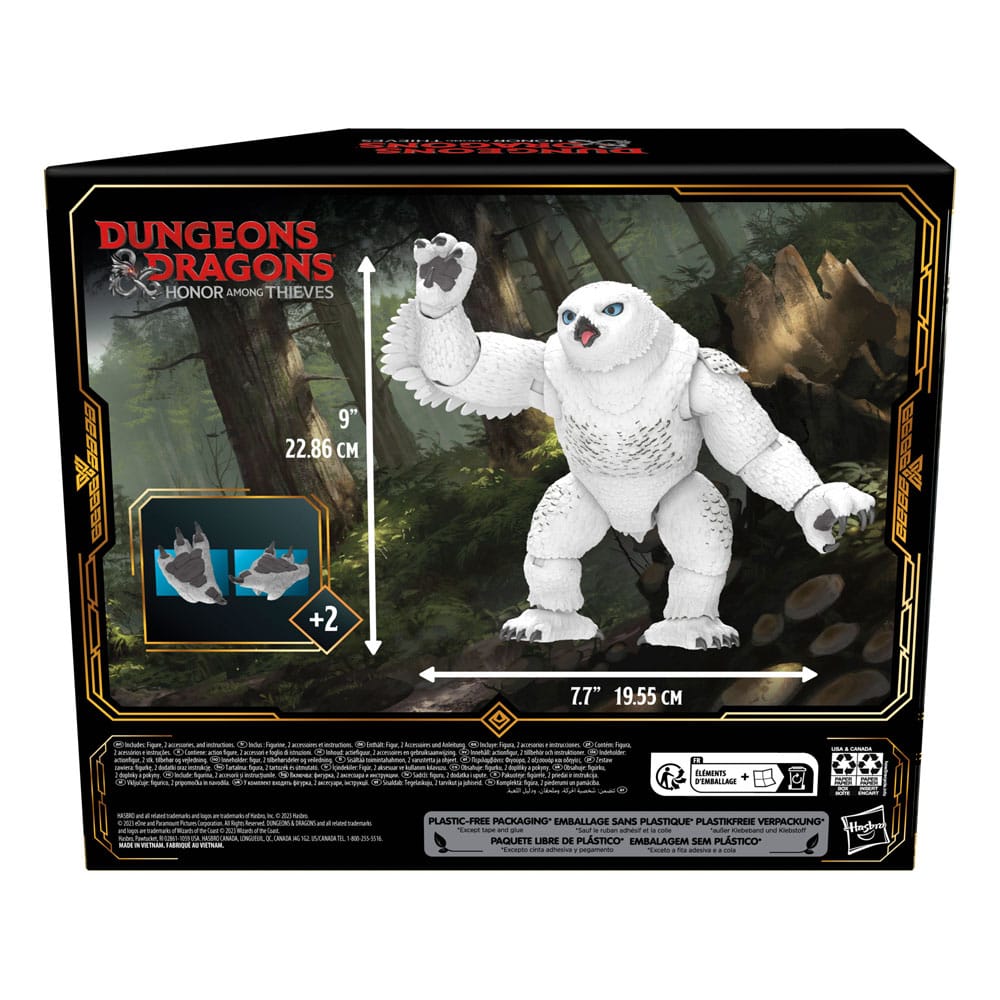Dungeons & Dragons: Ehre unter Dieben Golden Archive Actionfigur Eulenbär/Doric 15 cm