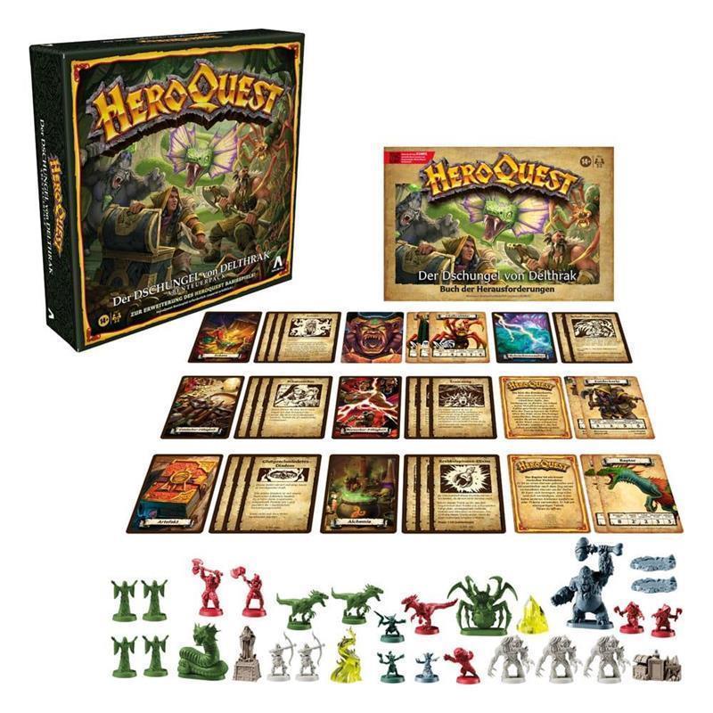 HeroQuest Board Game Expansion Der Dschungel von Delthrak Quest Pack (GER)
