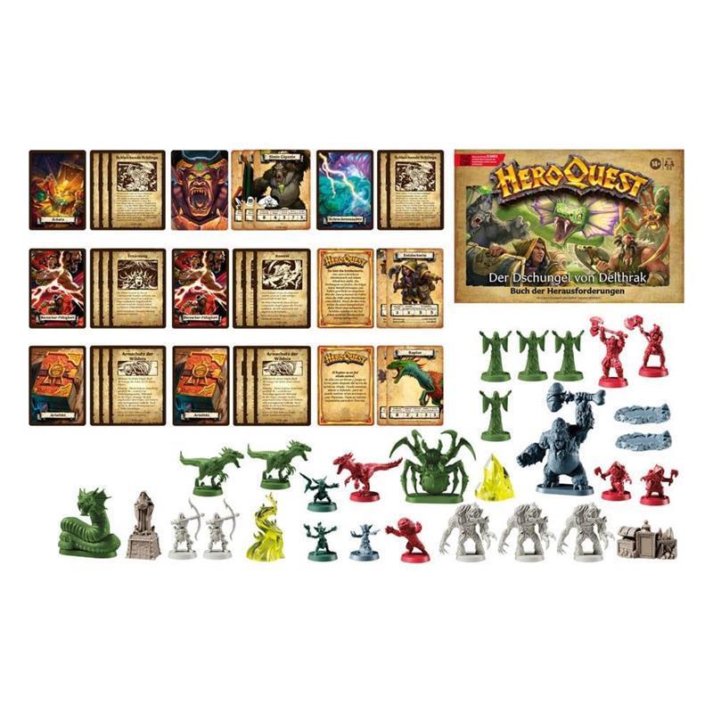 HeroQuest Board Game Expansion Der Dschungel von Delthrak Quest Pack (GER)