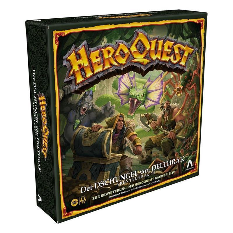 HeroQuest Board Game Expansion Der Dschungel von Delthrak Quest Pack (GER)
