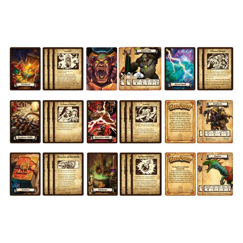 HeroQuest Brettspiel-Erweiterung Der Dschungel von Delthrak Abenteuerpack (EN)