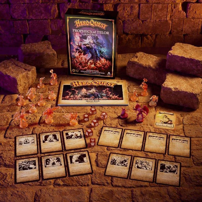 HeroQuest Board Game Expansion Prophecy of Telor Quest Pack (EN)