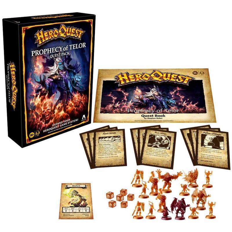HeroQuest Board Game Expansion Prophecy of Telor Quest Pack (EN)