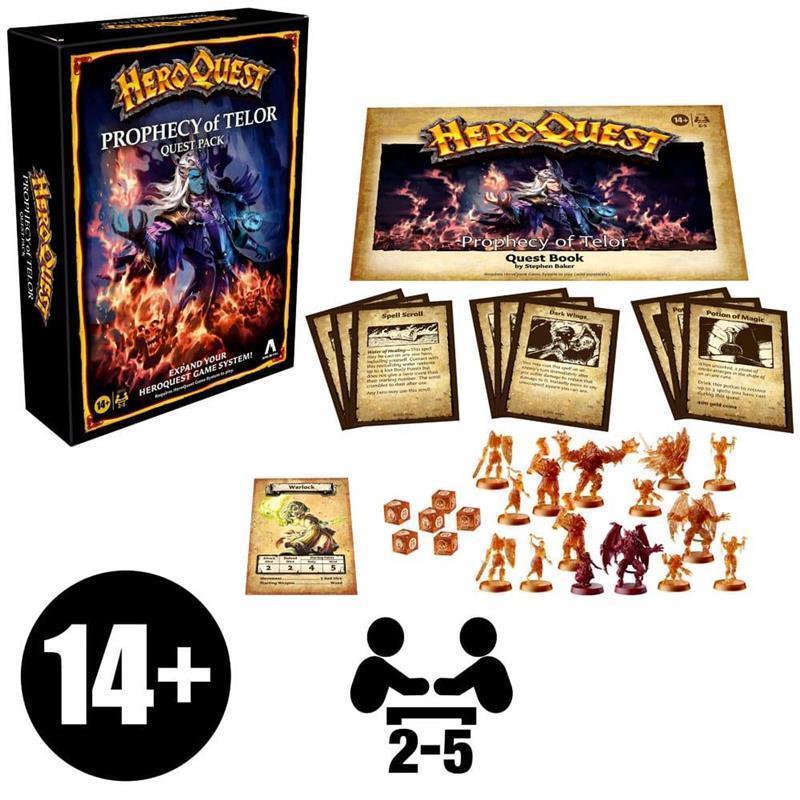HeroQuest Board Game Expansion Prophecy of Telor Quest Pack (EN)