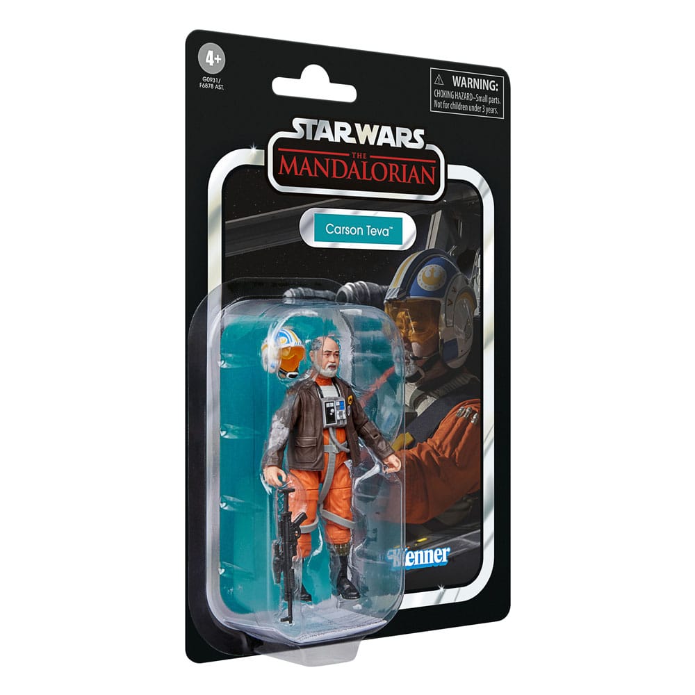 Star Wars: The Mandalorian Vintage Collection Action Figure Carson Teva 10 cm