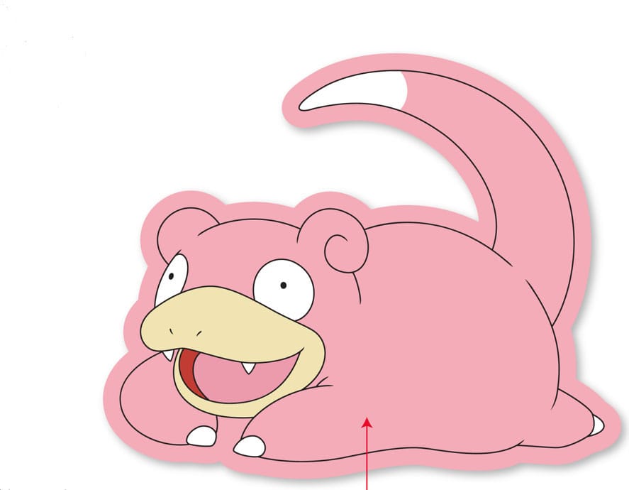 Pokémon Dekokissen Flegmon 35 cm