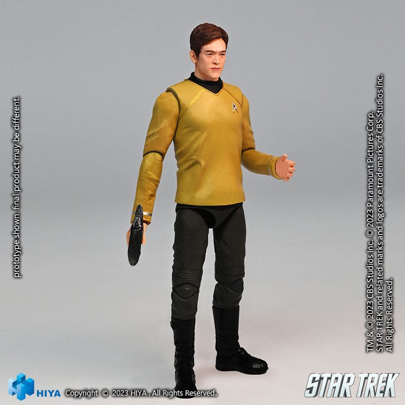Star Trek Exquisite Mini Actionfigur 1/18 Star Trek 2009 Sulu 10 cm