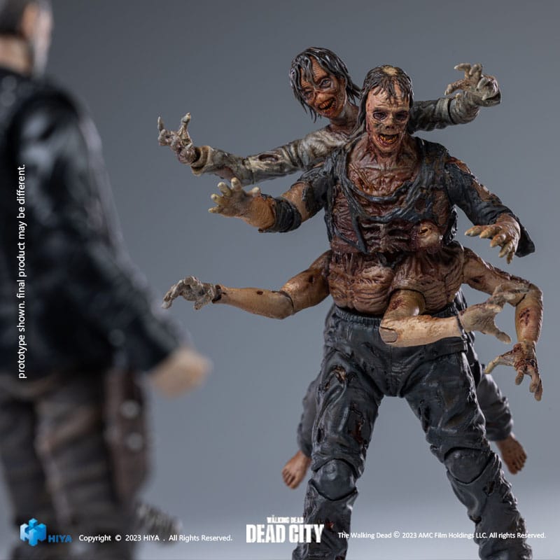 The Walking Dead Exquisite Mini Actionfigur 1/18 Dead City Walker King 11 cm