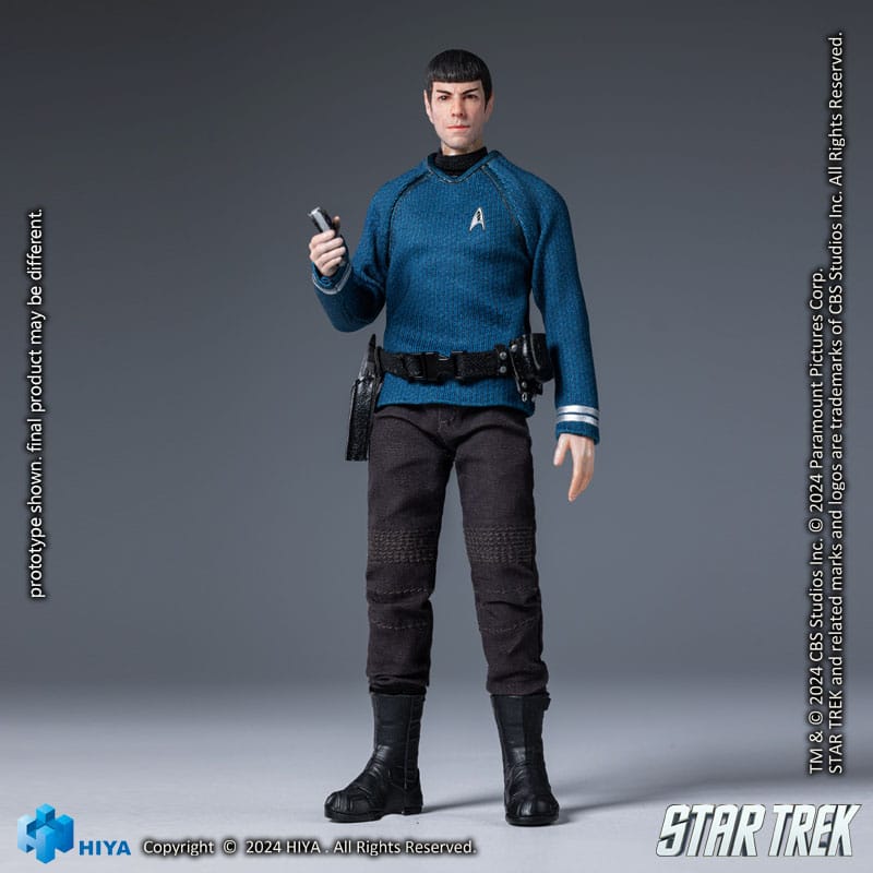 Star Trek 2009 Exquisite Super Series Actionfigure 1/12 Spock 16 cm