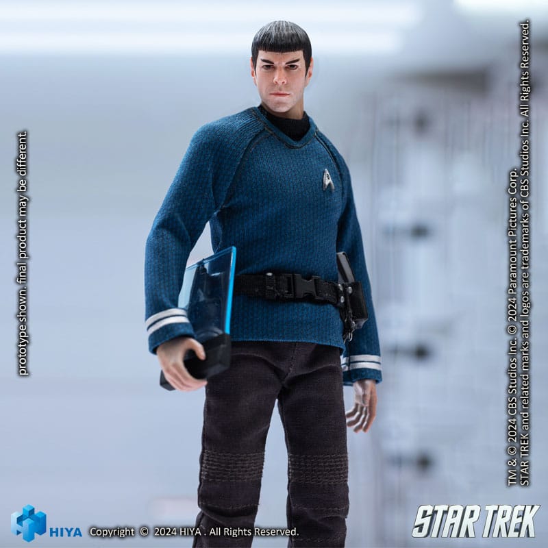 Star Trek 2009 Exquisite Super Series Actionfigure 1/12 Spock 16 cm