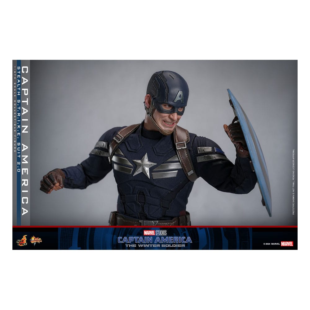 Captain America: The Winter Soldier Movie Masterpiece Action Figure 1/6 Captain America (Stealth S.T.R.I.K.E. Suit) 2.0 31 cm