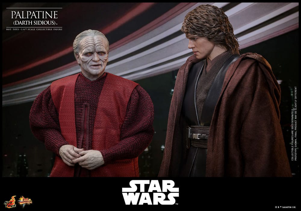 Star Wars: Episode III - Revenge of the Sith Action Figure 1/6 Palpatine (Darth Sidious) 29 cm