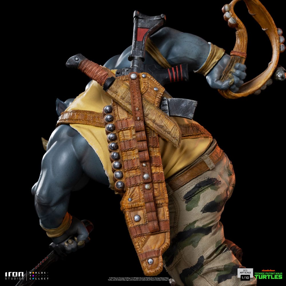 Teenage Mutant Ninja Turtles BDS Art Scale Statue 1/10 Rocksteady 24 cm