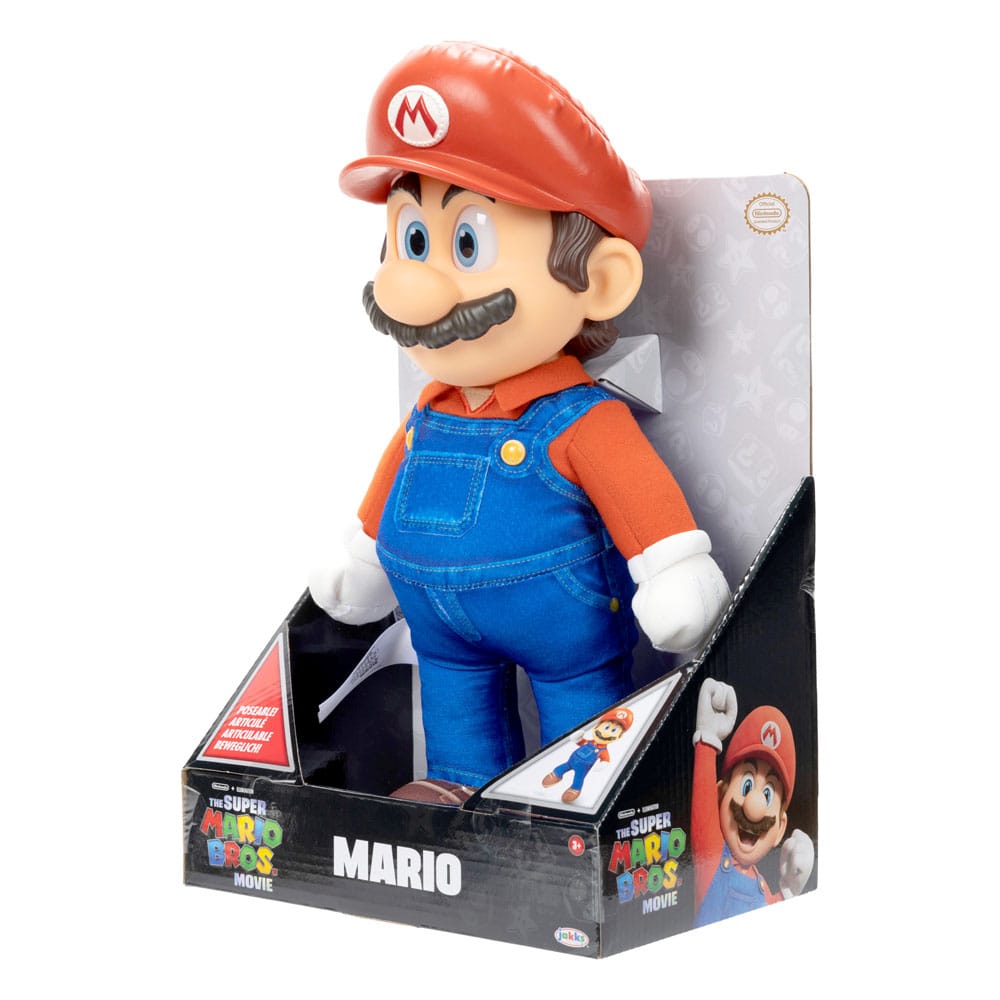 Super Mario Bros. The Movie Plush Figure Mario 30 cm