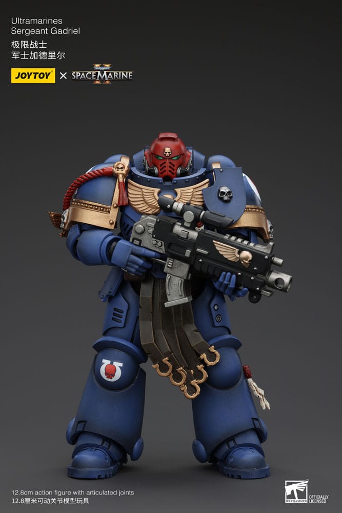 Warhammer 40k Actionfigur 1/18 Uitramarines Sergeant Gadriel 13 cm