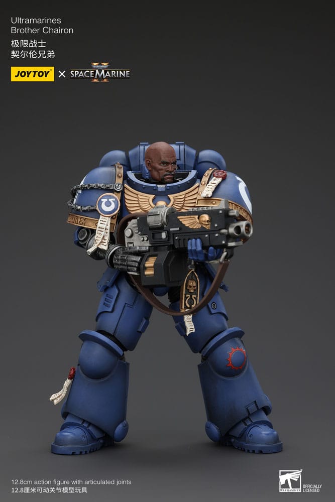 Warhammer 40k Actionfigur 1/18 Uitramarines Brother Chairon 13 cm