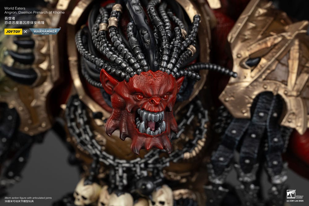 Warhammer 40k Actionfigur World Eaters Angron Daemon Primarch of Khorne 48 cm