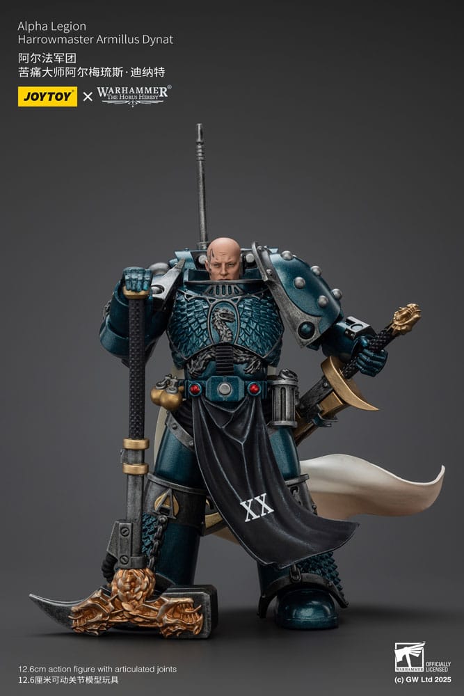 Warhammer The Horus Heresy Actionfigur Alpha Legion Harrowmaster Armillus Dynat 20 cm