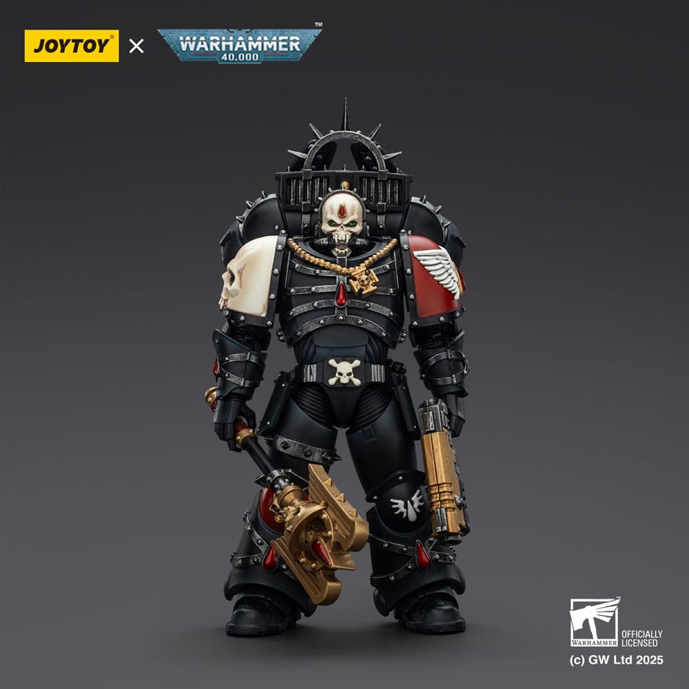 Warhammer 40,000: Combat Patrol Blood Angels Action Figure Lemartes With Jump Pack Blood Crozius and Absolver Bolt Pistol 12 cm